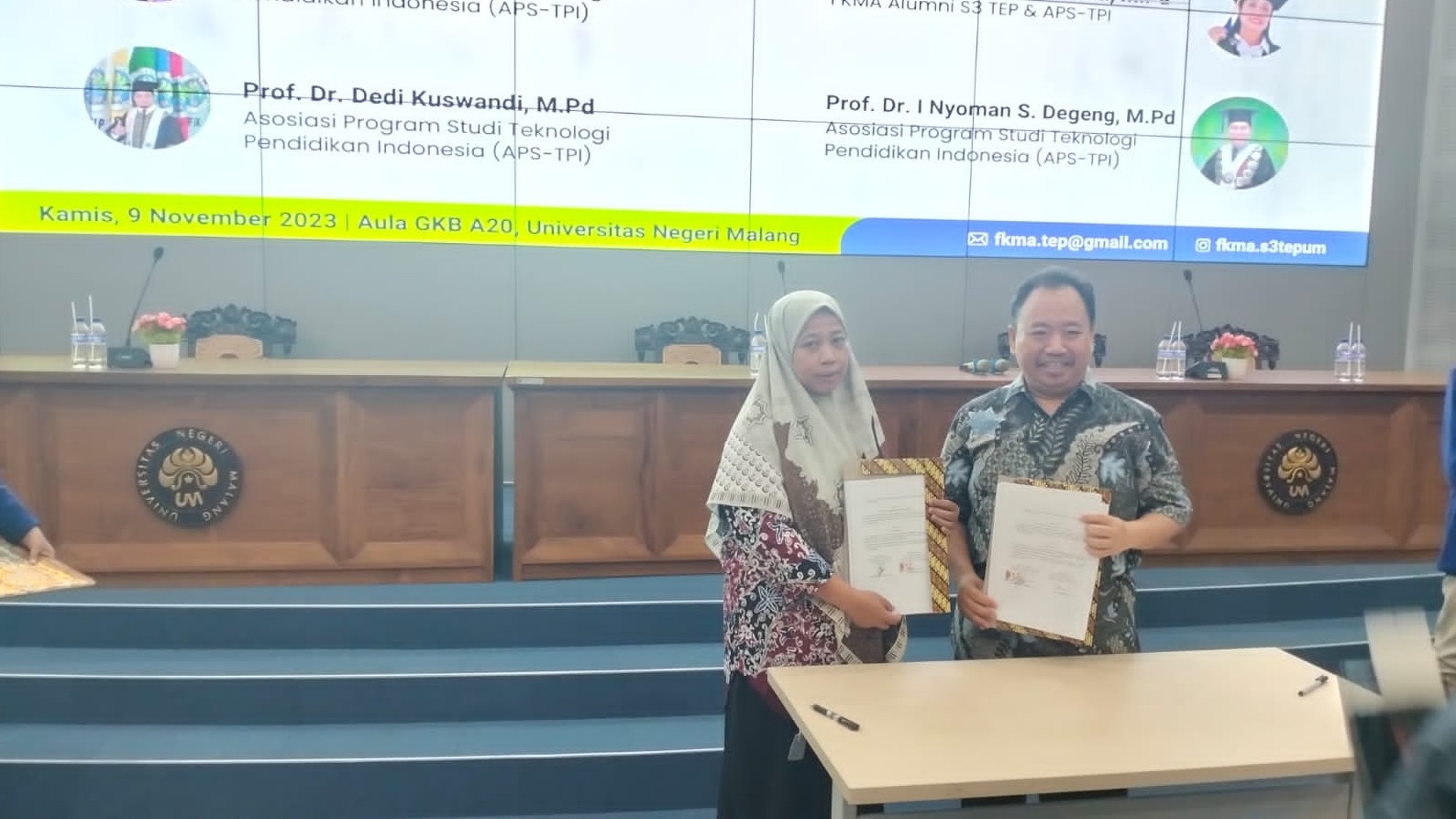 Pascasarjana Insuri Ponorogo Melakukan Branch Marking dengan Universitas Negeri Malang (UM) Malang